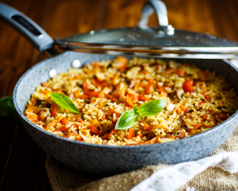 Edge Rice Pifra Organic Rice Pilaf Recipe | Healthy Side | Earth Goods